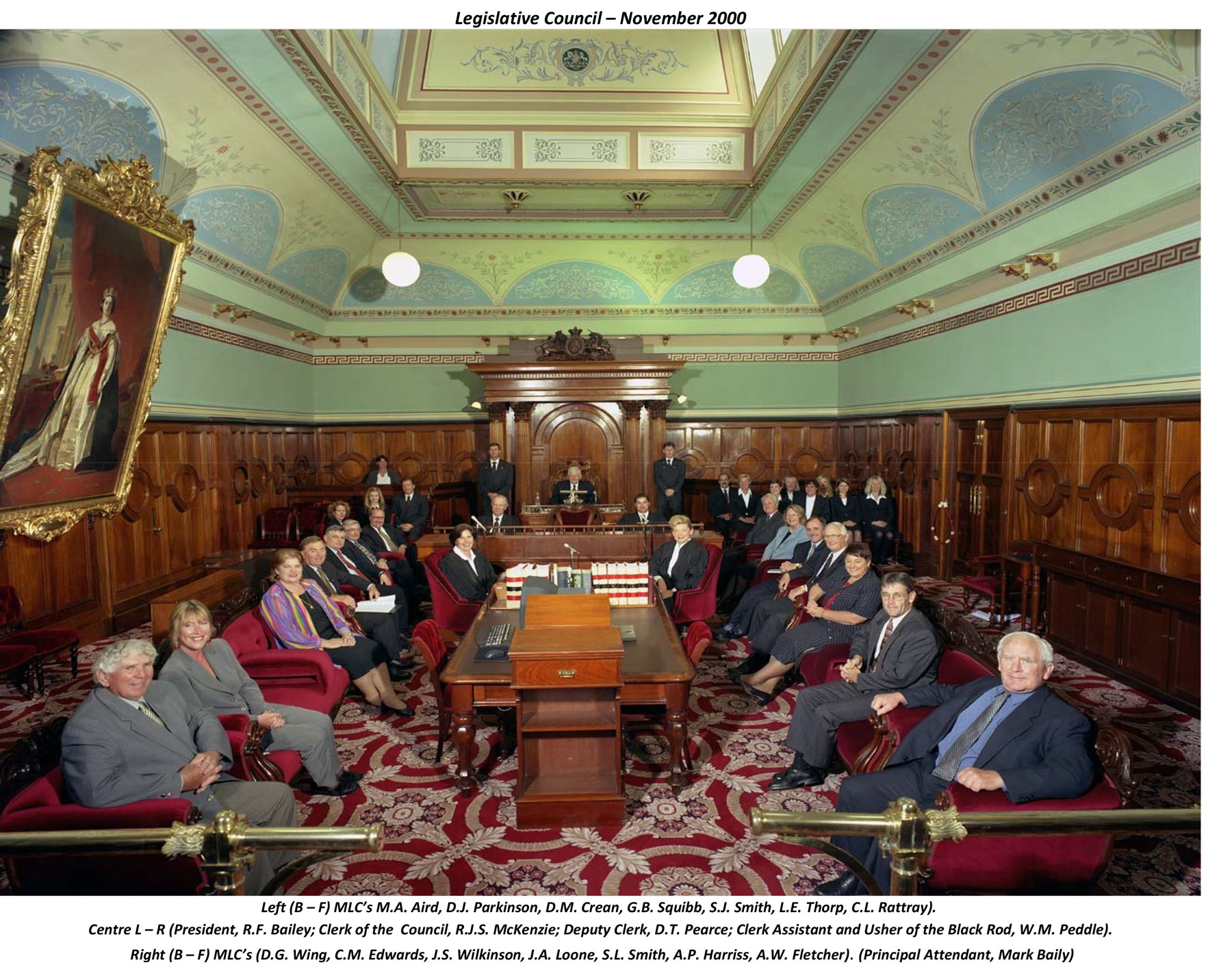 Legislative Council - November 2000